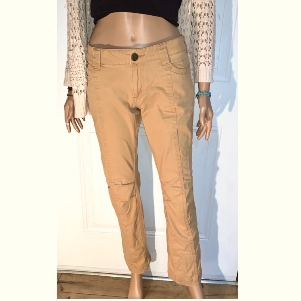 OP Y2K Tan Pants straight leg